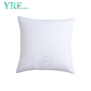 Cuscini a forma di cuscino in cotone bianco realizzati in fabbrica cinese a cinque stelle
