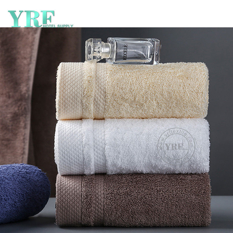 Asciugamano bianco assorbente di alta qualità per hotel 100% cotone Great SPA