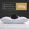 Il tessuto antibatterico unico regolabile in altezza copre il cuscino in poliestere dell'hotel sicuro e salutare
