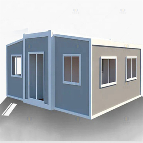 Case container di lusso mobili da 40 piedi con 2 camere da letto a basso prezzo